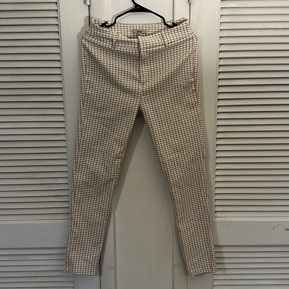 Work pants khaki and cream